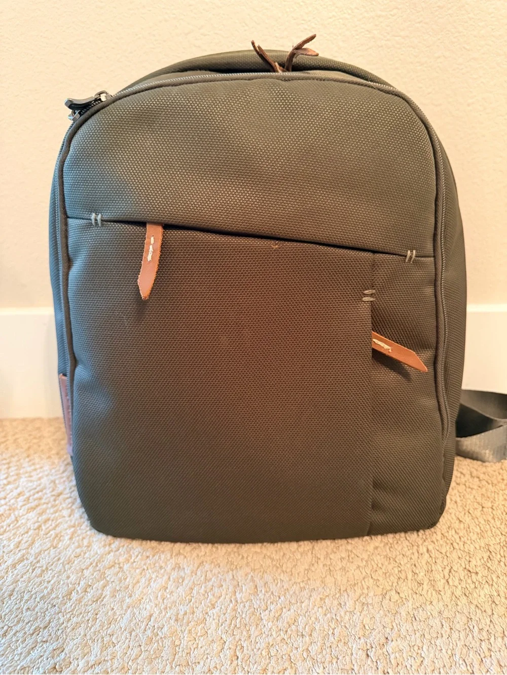 Uppababy Olive Green Backpack diaper bag